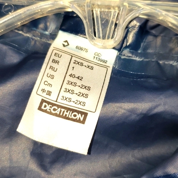 1/4 Zip Rain Coat - Picture 3 of 5